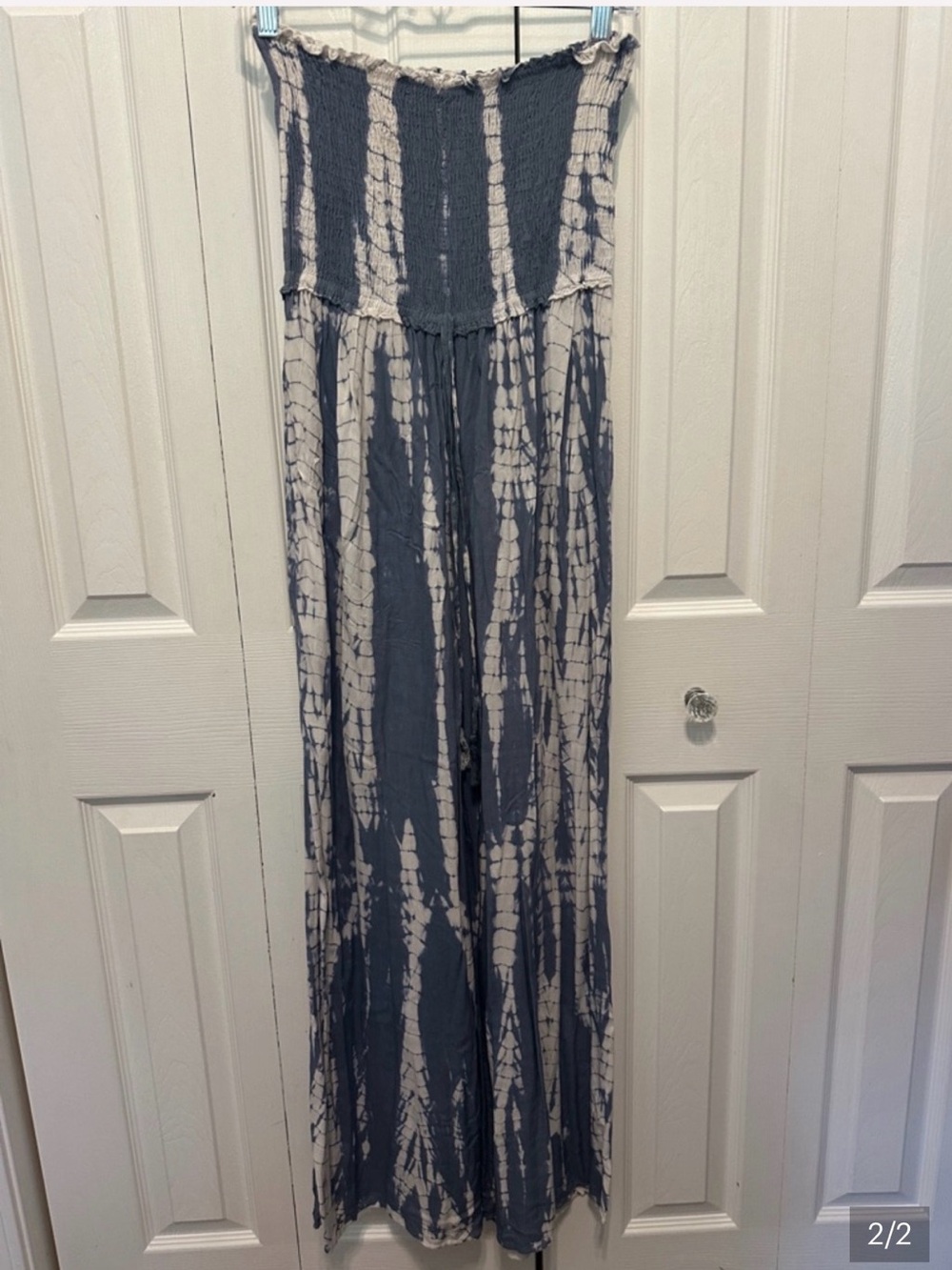Kiwi & Punch Bohemian tie-dye jumpsuit Sz L - Picture 2 of 3